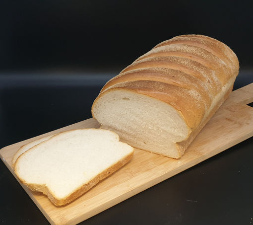 Afbeelding van Wit brood Vloer  half