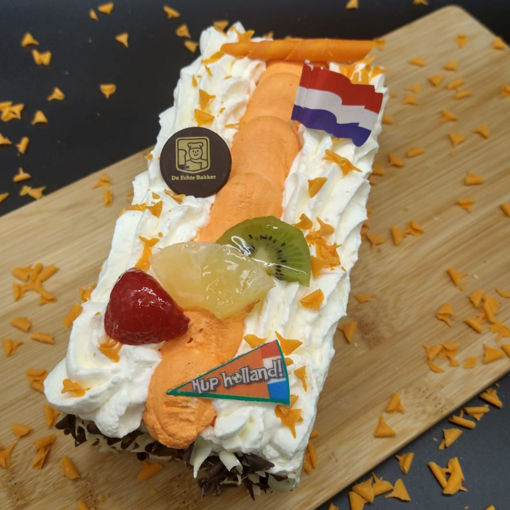 Afbeelding van Oranje slagroomschnitte