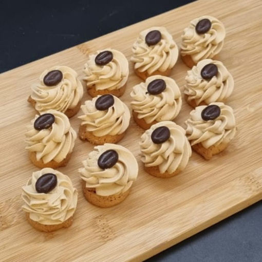 Afbeelding van Luxe koekjes mokka 12 stuks