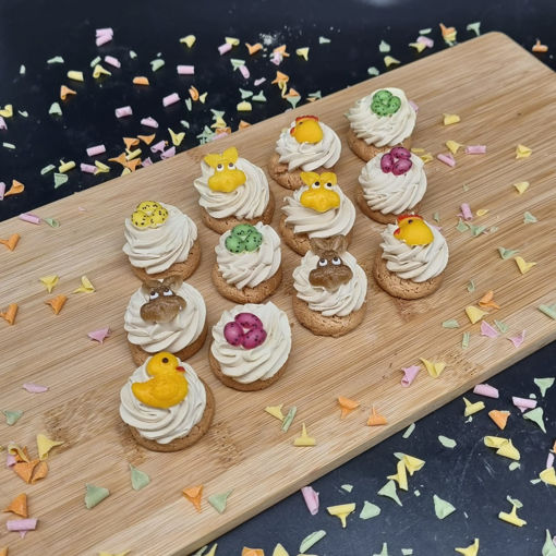 Afbeelding van Luxe koekjes Pasen mokka 12 stuks