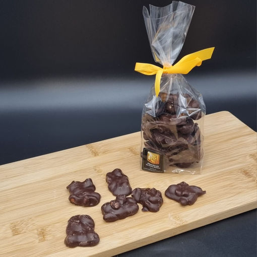 Afbeelding van Chocolade pindarotsjes puur