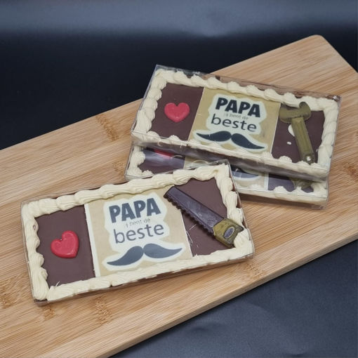 Afbeelding van Choco tablet middel Vaderdag