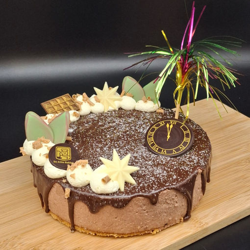 Afbeelding van Oud en Nieuw speciaal taartje Chocolade