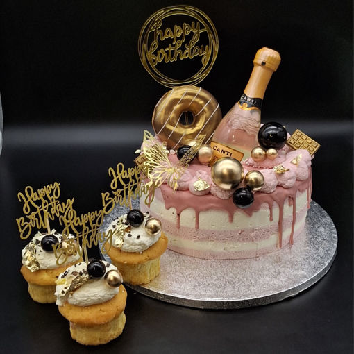 Afbeelding van Cupcake happy birthday