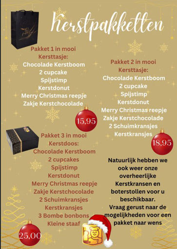 Afbeelding van Kerst pakket 1 in Kerst tasje