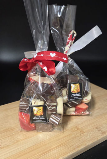 Afbeelding van Liefdes chocolade praline en caramel 200 gram