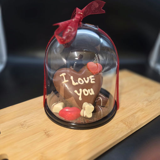 Afbeelding van Liefdes hart in stolp