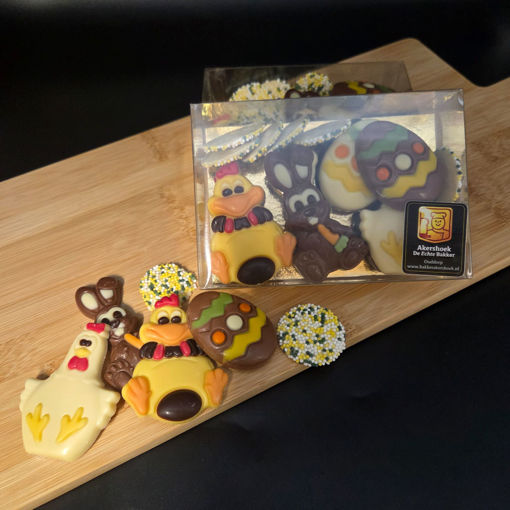 Afbeelding van Doosje Paaschocolade