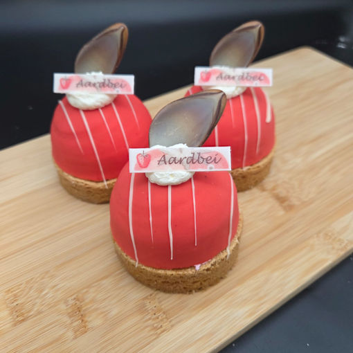 Afbeelding van Bolgebak aardbei