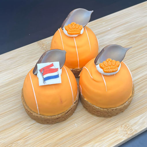 Afbeelding van Oranje bolgebak aardbei