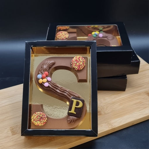Afbeelding van Chocolade Letter Klein S MASSIEF